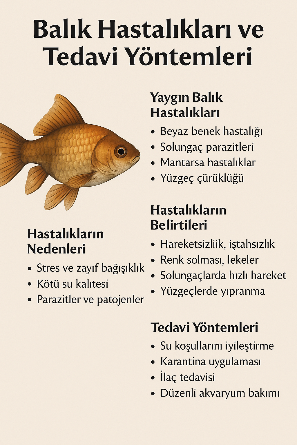 Balık Hastalıkları ve Tedavi Yöntemleri