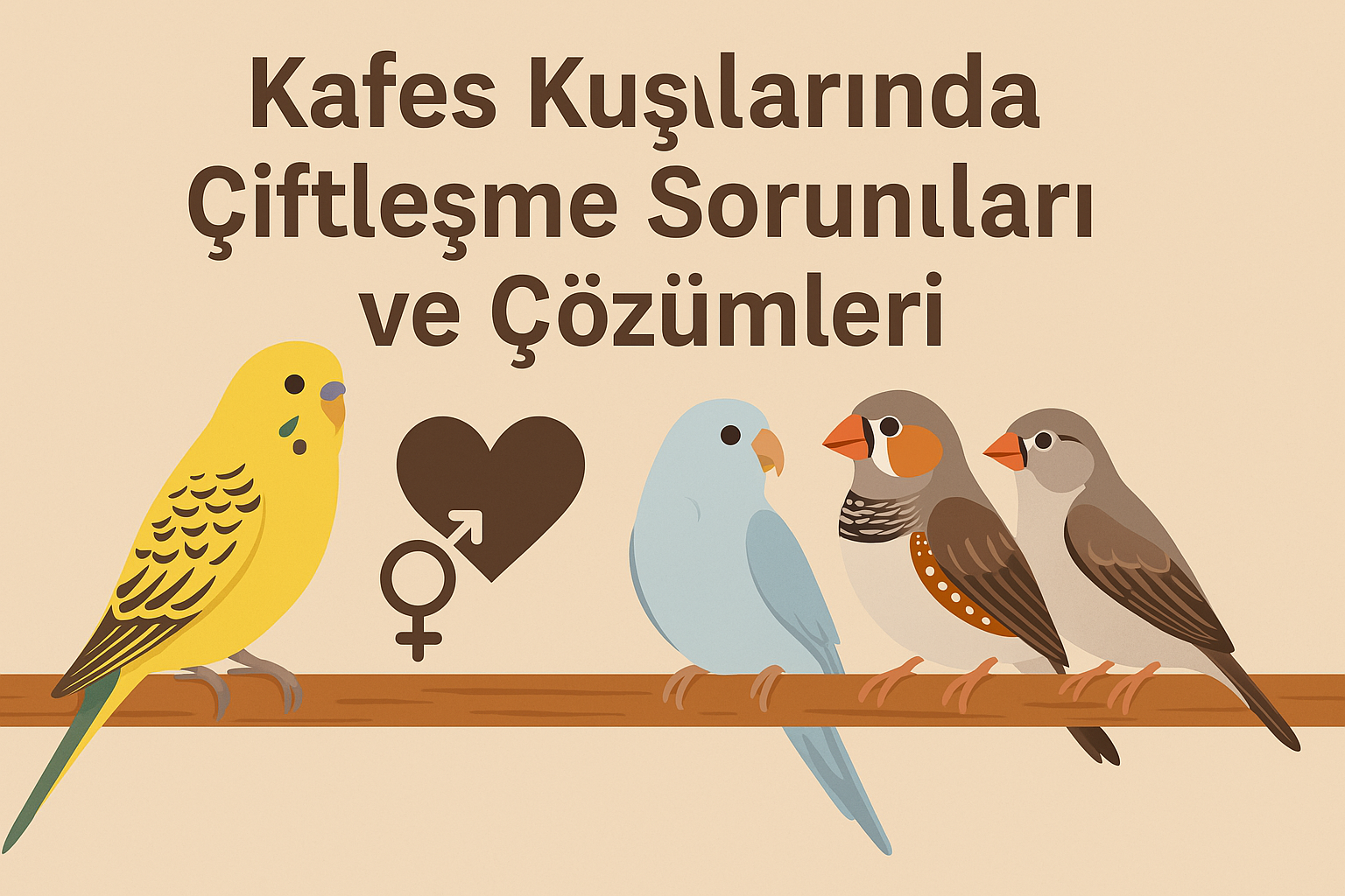 Kafes Kuşlarında Çiftleşme Sorunları ve Çözümleri