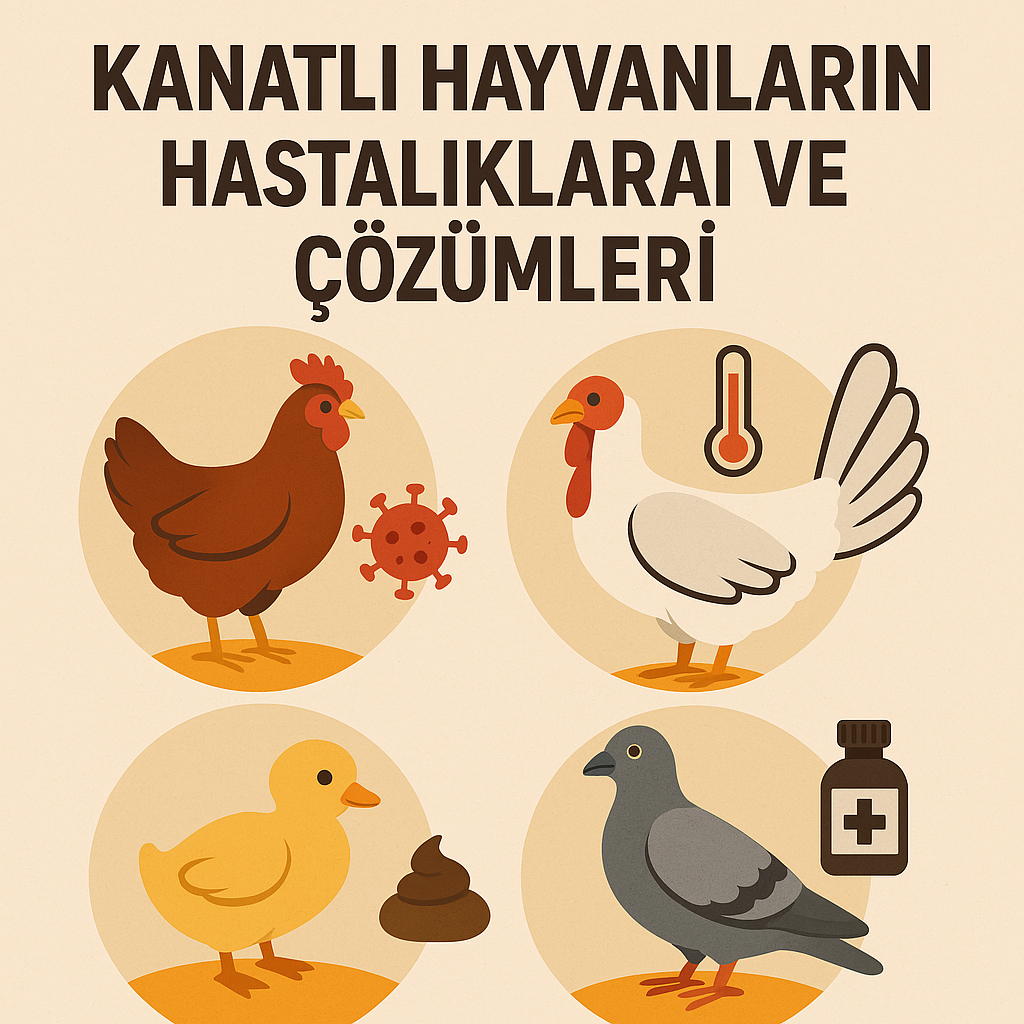 Kanatlı Hayvanların Hastalıkları ve Çözümleri